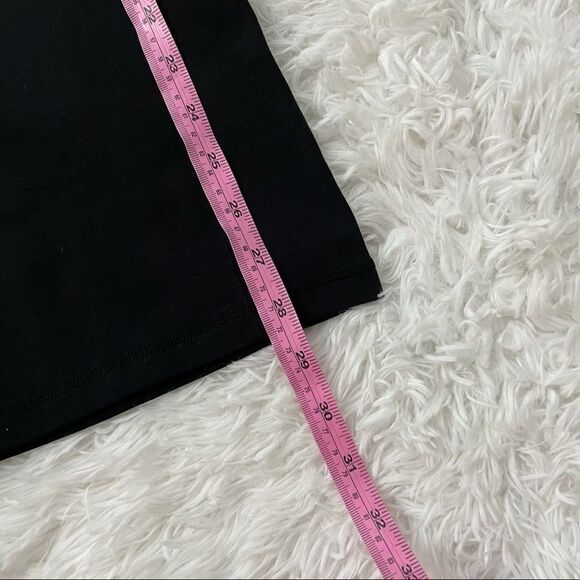 ATHLETA SUPPLEX LYCRA STRETCHY FLARED CAPRIS‎ LEGGINGS/ YOGA BLACK SZ small - Picture 5 of 11